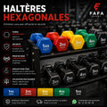 Haltères Hexagonales Premium