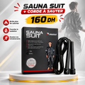 Pack Sauna Suit + Corde à Sauter | Brûlez Plus de Calories – 160 DH