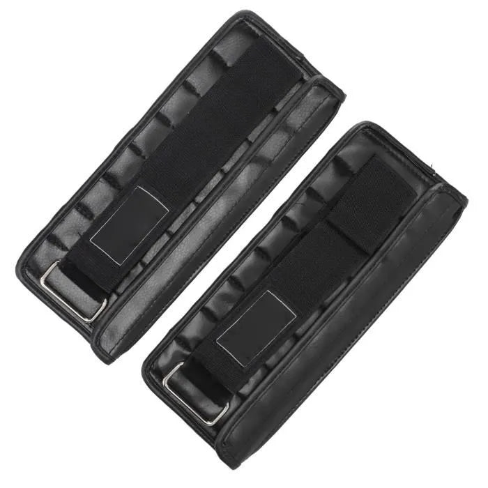 💪 Lot de 2 Bandes de Poignet Lestées Réglables – 1KG 💪 زوج أساور معصم للأوزان قابلة للتعديل – 1 كلغ