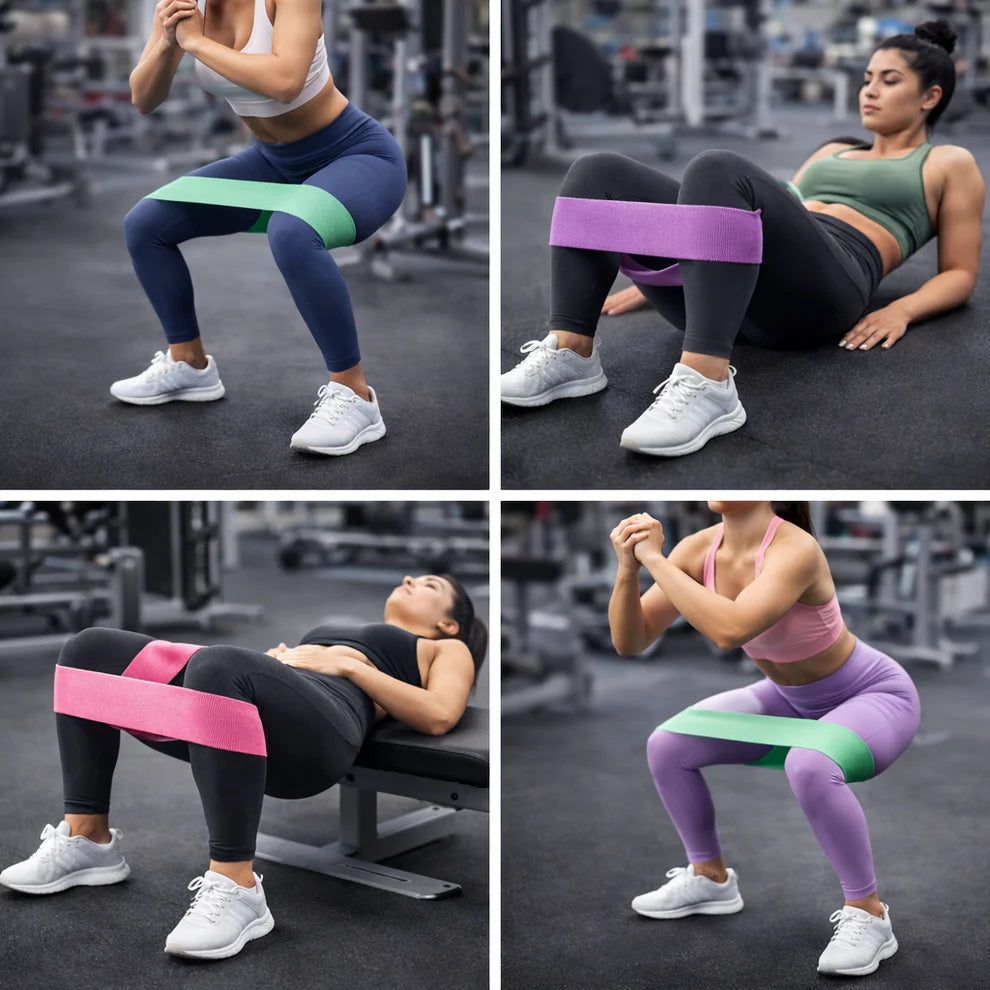 Booty Resistance Bands – 3 أشرطة مقاومة