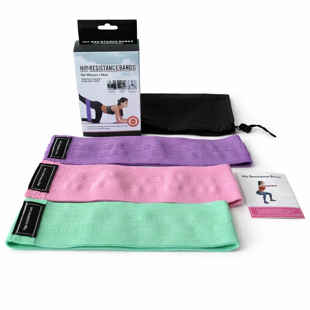 Booty Resistance Bands – 3 أشرطة مقاومة
