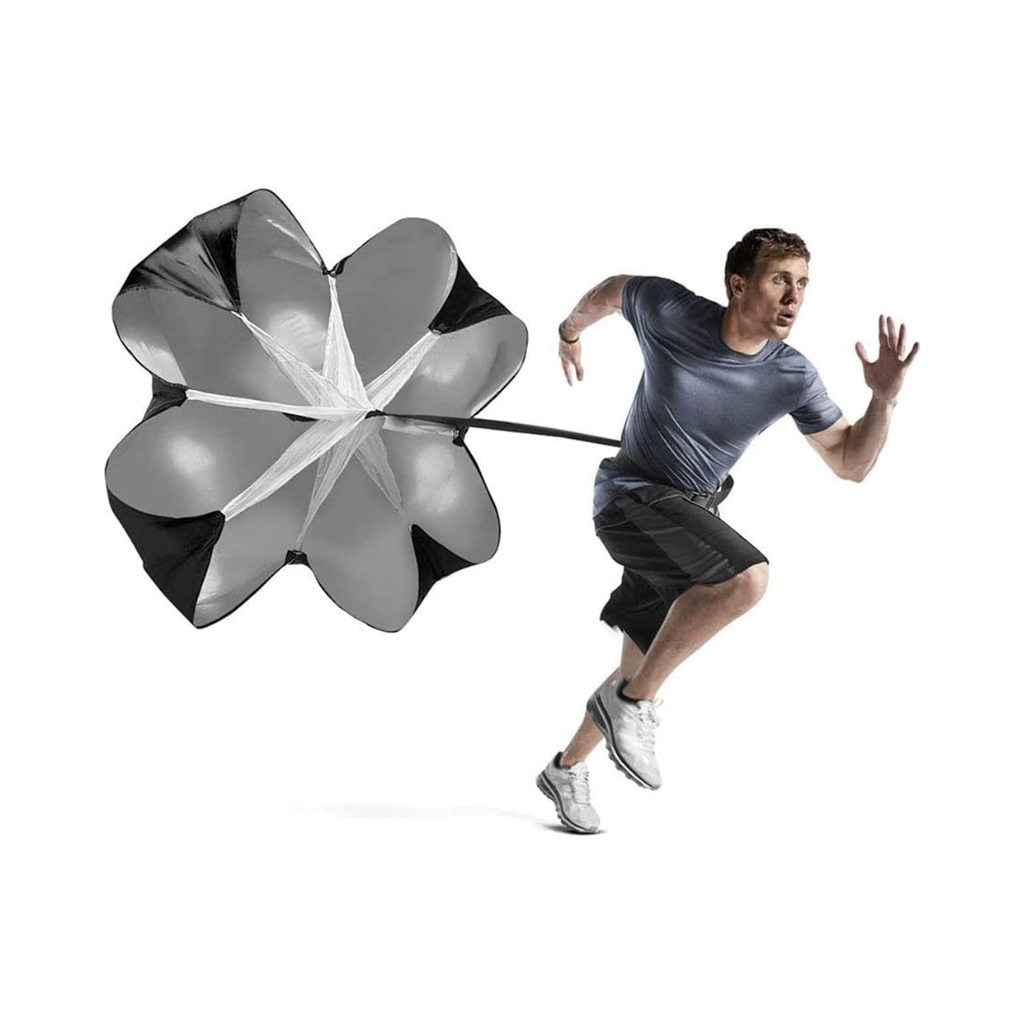 Pack Entraînement Pro – Parachute + Corde + 10 Plots + 5 Bandes